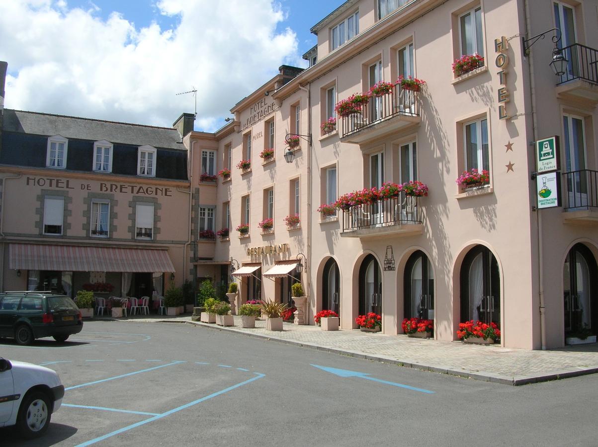 Hotel De Bretagne Dol Centre Ville - Hotel Et Restaurant Dol-de-Bretagne Bagian luar foto