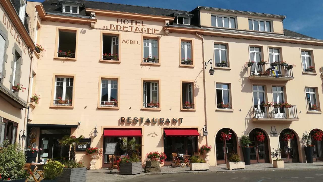 Hotel De Bretagne Dol Centre Ville - Hotel Et Restaurant Dol-de-Bretagne Bagian luar foto